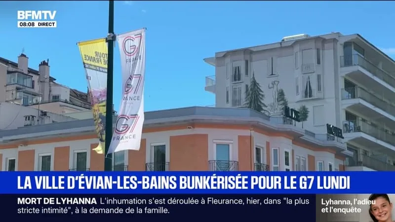 G7: PLUS DE 10.000 POLICIERS MOBILISÉS À ÉVIAN-LES-BAINS