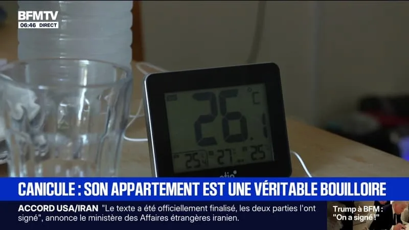 « DÈS QU’IL FAIT CHAUD, C’EST INTENABLE À L’INTÉRIEUR »: L’APPARTEMENT DE CETTE RETRAITÉE EST UNE BOUILLOIRE THERMIQUE