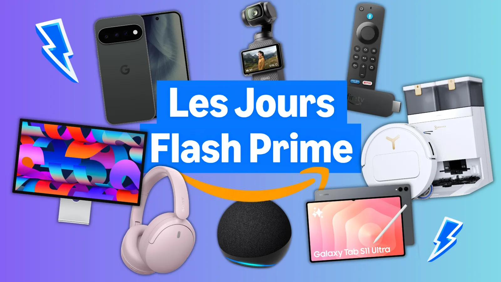 PRIME DAY : C’EST PARTI POUR LES JOURS FLASH PRIME D’AMAZON, VOICI 50 OFFRES TECH JUSQU’À -69%