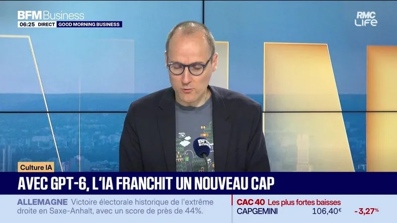 CULTURE IA : L’IA FRANCHIT UN NOUVEAU CAP AVEC GPT-6 – 07/09