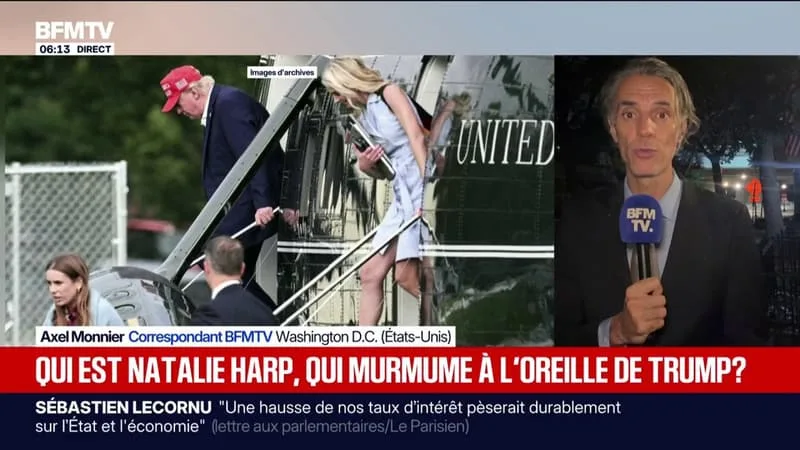 ÉTATS-UNIS: QUI EST NATALIE HARP, ASSISTANTE DE DONALD TRUMP, ACTUELLEMENT SOUS LE FEU DES PROJECTEURS ?