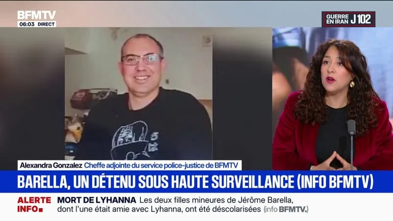 AFFAIRE LYHANNA: JÉRÔME BARELLA DEVRAIT ÊTRE PLACÉ À L’ISOLEMENT SANS CONTACT AVEC D’AUTRES DÉTENUS