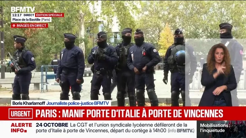 MANIFESTATIONS DU 24 OCTOBRE: LE PRÉFET DES BOUCHES-DU-RHÔNE AUTORISE FINALEMENT UNE MANIFESTATION DE LA CGT À MARSEILLE