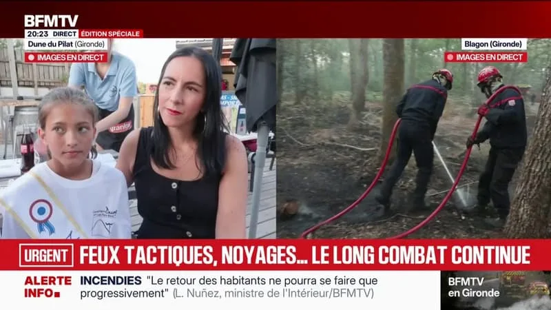 « ON EST TOUJOURS INQUIETS PAR RAPPORT AUX FUMÉES »: AUTORISÉE À RENTRER CHEZ ELLE À LACANAU-DE-MIOS (GIRONDE), CETTE FAMILLE PRÉFÈRE TEMPORISER