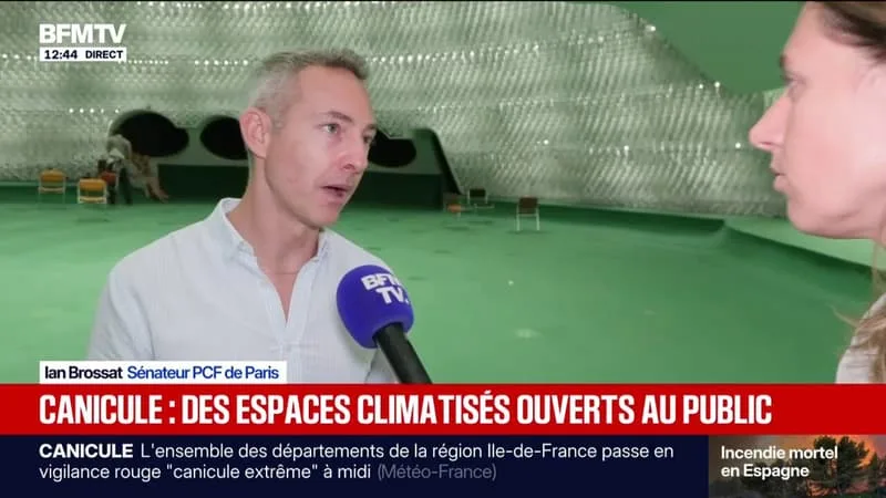 « L’ACCÈS À LA FRAÎCHEUR EST UNE QUESTION DE SURVIE »: LE SIÈGE DU PCF, CLIMATISÉ, OUVERT TOUT LE WEEK-END AU PUBLIC