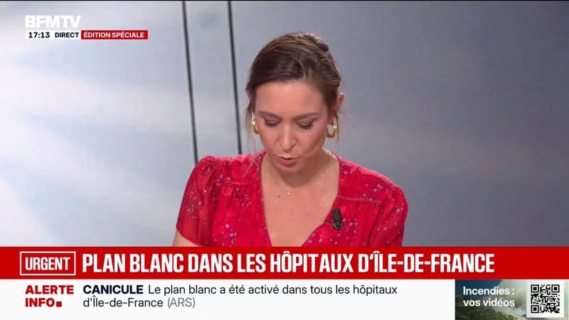 CANICULE: LE PLAN BLANC ACTIVÉ DANS LES HÔPITAUX D’ÎLE-DE-FRANCE