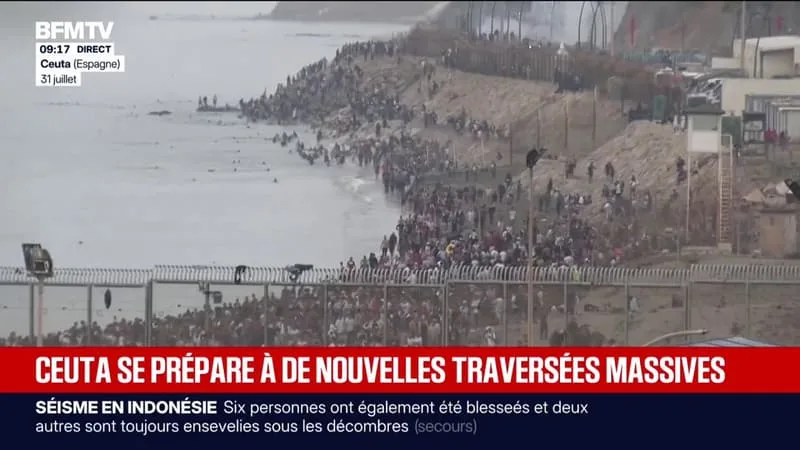 CEUTA: DES APPELS SUR LES RÉSEAUX SOCIAUX AFFIRMENT QUE LE POSTE-FRONTIÈRE ENTRE LE MAROC ET L’ESPAGNE SERA OUVERT CE JOUR FÉRIÉ