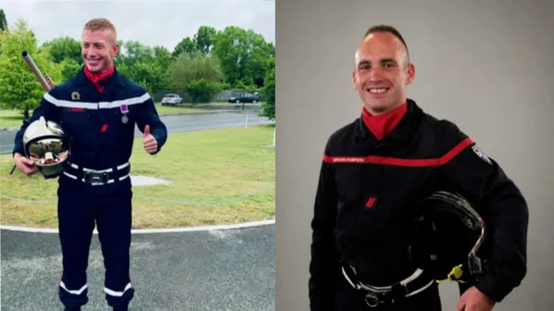 POMPIERS MORTS EN GIRONDE: WILFRIED SCHMITTER ET ANTHONY BERTHÔME REÇOIVENT, À TITRE POSTHUME, LA CITATION À L’ORDRE DE LA NATION
