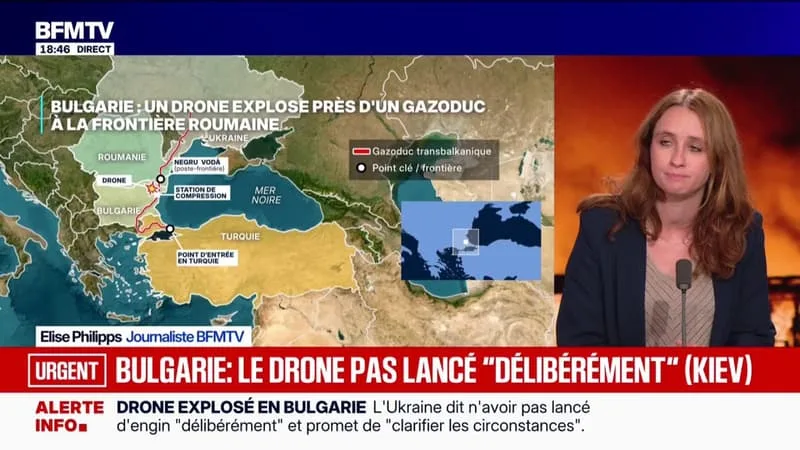DRONE EN BULGARIE: KIEV DIT N’AVOIR PAS LANCÉ D’ENGIN « DÉLIBÉRÉMENT » ET PROMET DE « CLARIFIER LES CIRCONSTANCES »