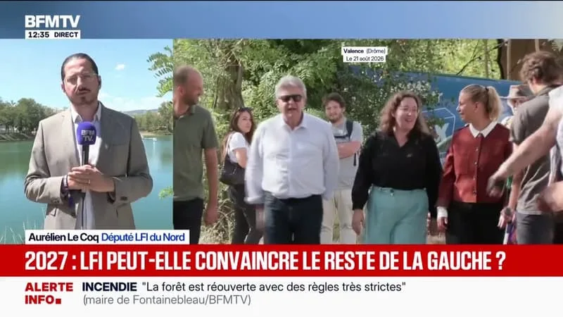 PRÉSIDENTIELLE 2027: « LA MAIN EST TENDUE À LA FOIS AUX ÉCOLOGISTES ET AUX COMMUNISTES POUR UNE NOUVELLE ALLIANCE POPULAIRE », CONFIRME AURÉLIEN LE COQ, DÉPUTÉ LFI