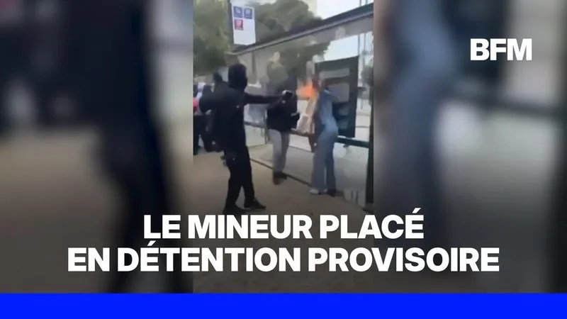 FEMME VISÉE PAR UN SPRAY ENFLAMMÉ À MARSEILLE: LE MINEUR DE 15 ANS PLACÉ EN DÉTENTION PROVISOIRE
