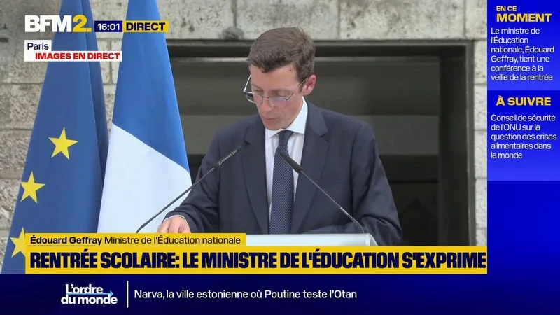 INTELLIGENCE ARTIFICIELLE: LE MINISTRE DE L’ÉDUCATION NATIONALE CONFIRME LA MISE EN PLACE D’UN « ENSEIGNEMENT OBLIGATOIRE » POUR LES ÉLÈVES DE SECONDE À LA RENTRÉE 2027