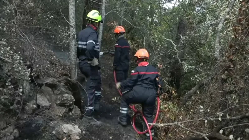 INCENDIE DANS LE VAR: HUIT RÉACTIVATIONS DU FEU DU GROS BESSILLON DEPUIS LE DÉBUT DE JOURNÉE CE JEUDI