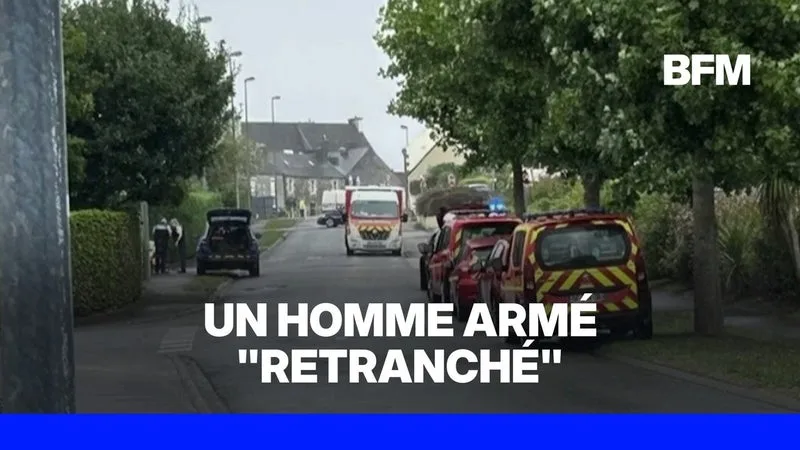 UNE FEMME RETROUVÉE MORTE DANS LE FINISTÈRE, UN HOMME ARMÉ ACTUELLEMENT « RETRANCHÉ »