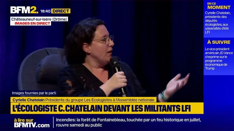 « LA DÉCISION FINALE REVIENDRA À NOS ADHÉRENTS »: CYRIELLE CHATELAIN RÉPOND À MATHILDE PANOT À PROPOS D’UN ACCORD EN 2027