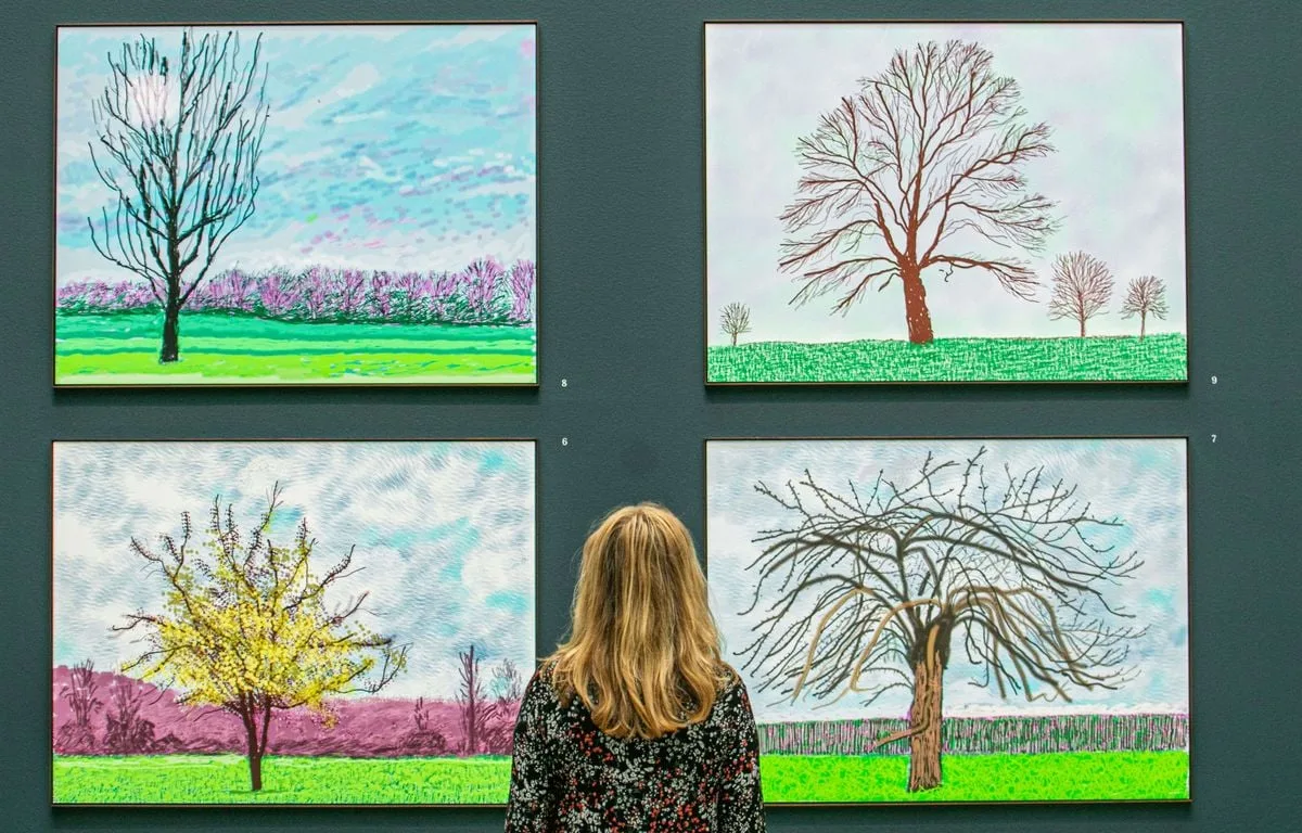 DAVID HOCKNEY, LE PEINTRE QUI FIT DE SON IPAD SA PALETTE ARTISTIQUE