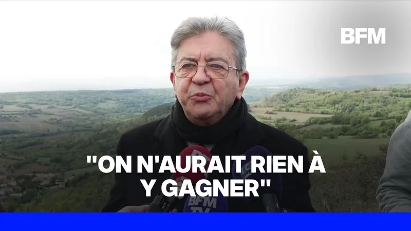 MOBILISATION DU 17 OCTOBRE: JEAN-LUC MÉLENCHON APPELLE À « DES STRATÉGIES NON-VIOLENTES »