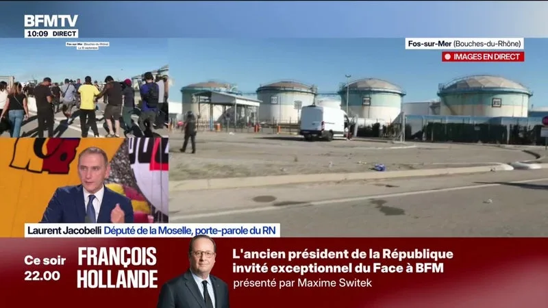 PRIX DES CARBURANTS: « CE QUI ME FRAPPE, C’EST L’IMPUISSANCE DU GOUVERNEMENT, QUI REGARDE LES CHOSES PASSER », AFFIRME LAURENT JACOBELLI (RN)