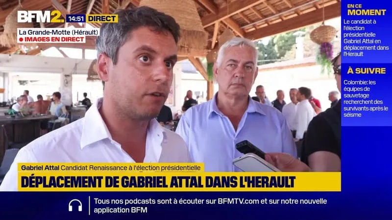 DETTE FRANÇAISE: GABRIEL ATTAL AFFIRME QUE JEAN-LUC MÉLENCHON VEUT « RUINER » LE PAYS