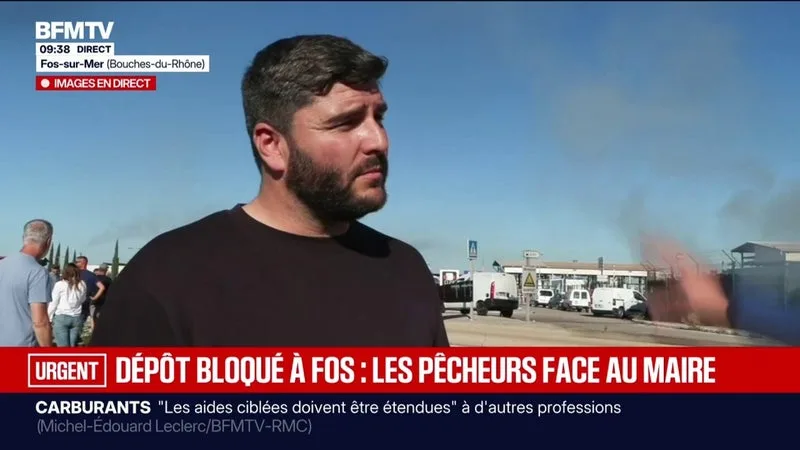 DÉPOT PÉTROLIER BLOQUÉ À FOS-SUR-MER: « ON A BESOIN D’AIDE », CONFIE CE PÊCHEUR DU GRAU-DU-ROI