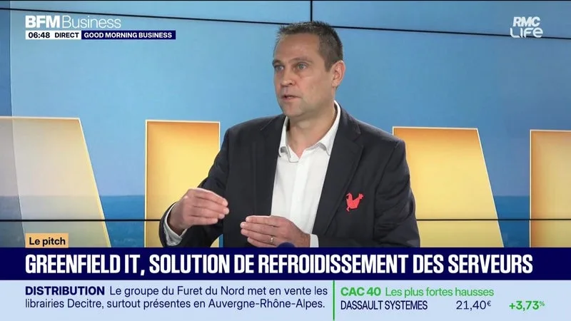 LE PITCH : GREENFIELD IT, SOLUTION DE REFROIDISSEMENT DES SERVEURS – 06/10