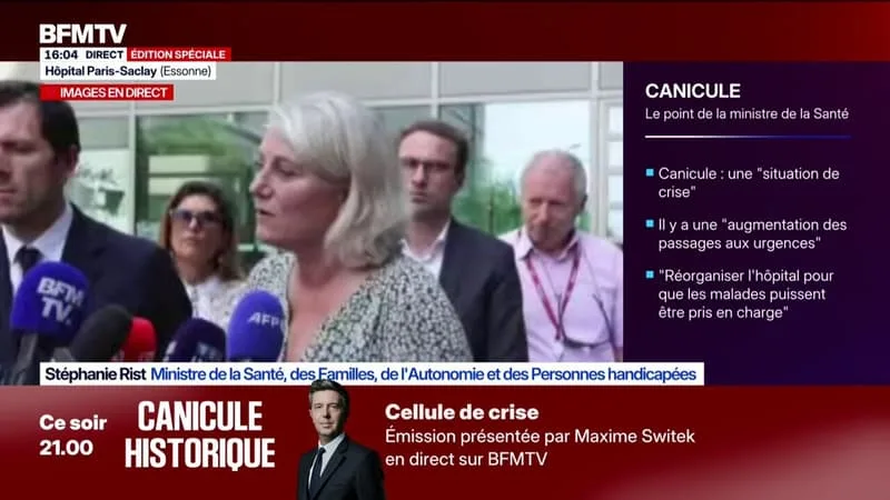 PASSAGE AUX URGENCES: « VERS LA FIN DE SEMAINE, DÈS AUJOURD’HUI, DEMAIN ET CE WEEK-END RISQUENT D’ÊTRE COMPLIQUÉS », AFFIRME LA MINISTRE DE LA SANTÉ