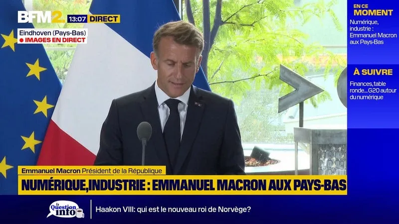 DRONE EXPLOSIF À LEIPZIG: « IL EST TRÈS CLAIR, UNE FOIS ENCORE, QUE C’EST UNE INGÉRENCE », DÉCLARE EMMANUEL MACRON