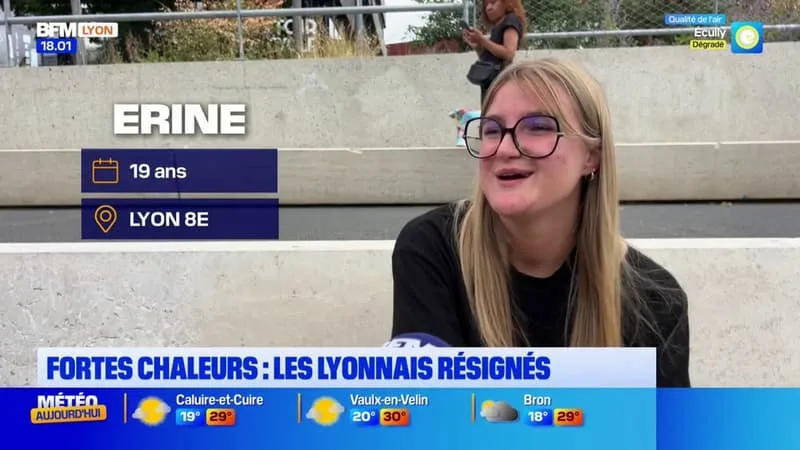 FORTES CHALEURS : LES LYONNAIS COMMENÇAIENT À RESPIRER À NOUVEAU MAIS LA CANICULE REVIENT