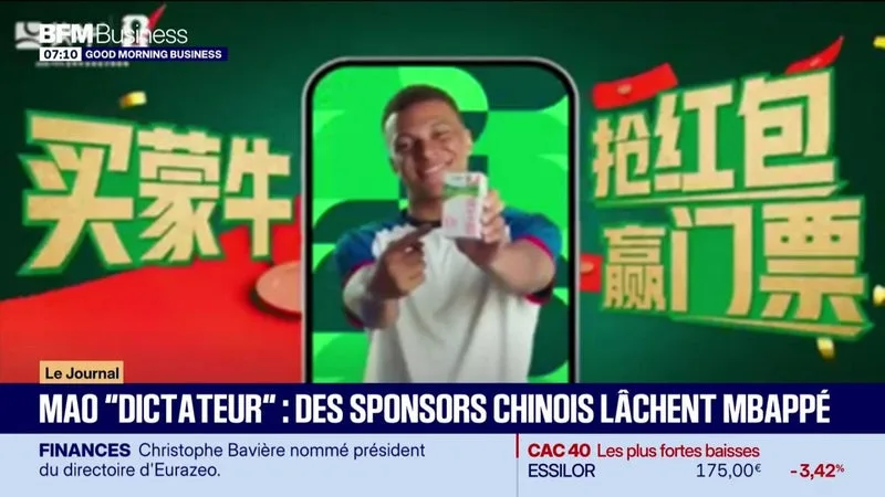 MAO « DICTATEUR » : DES SPONSORS CHINOIS LÂCHENT MBAPPÉ