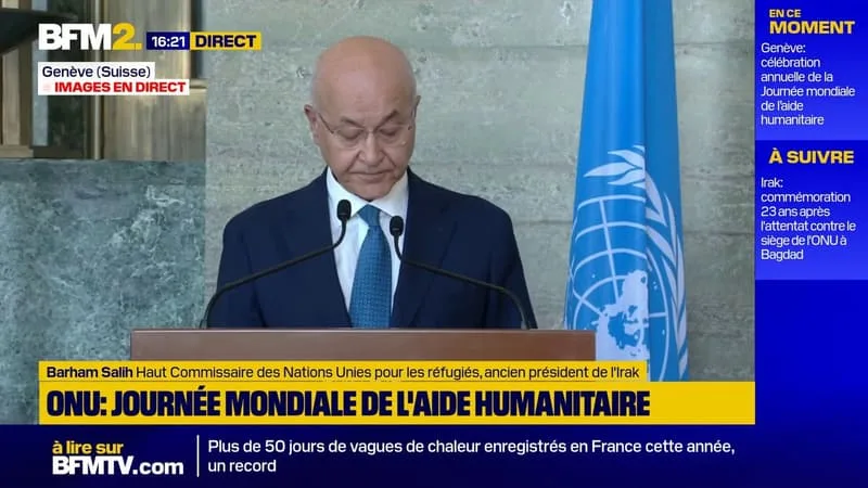 23 ANS APRÈS L’ATTENTAT CONTRE L’ONU À BADGAD: « LES TRAVAILLEURS HUMANITAIRES DOIVENT ÊTRE PROTÉGES », PLAIDE UN ANCIEN PRÉSIDENT DE L’IRAK