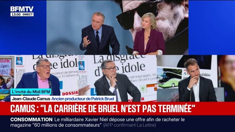 PATRICK BRUEL EST « COMBATIF », ASSURE LE PRODUCTEUR DE SPECTACLES JEAN-CLAUDE CAMUS