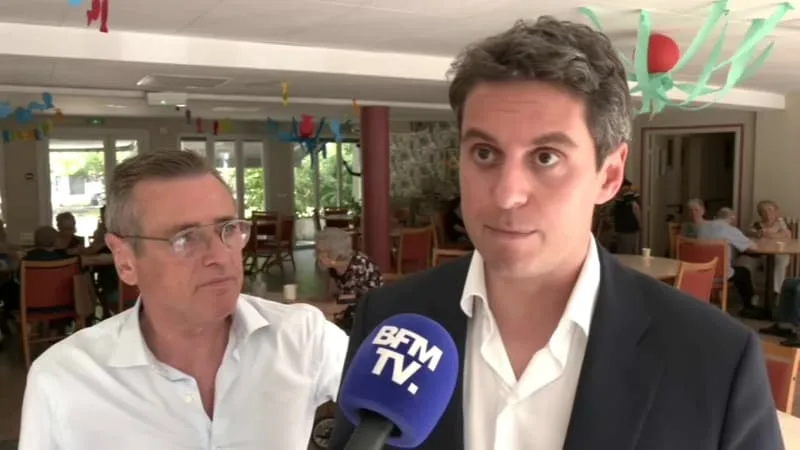CANICULE: « CE QU’IL SE PASSE AUJOURD’HUI DANS NOS ÉCOLES MONTRE QU’IL Y A UN RETARD SUR L’ISOLATION THERMIQUE », DÉCLARE GABRIEL ATTAL, CANDIDAT À L’ÉLECTION PRÉSIDENTIELLE ET ANCIEN PREMIER MINISTRE