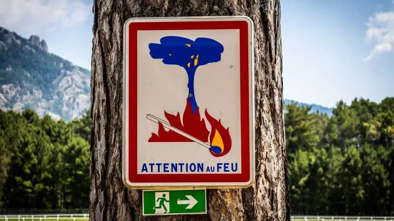 RISQUE « ÉLEVÉ » DE FEU DE FORÊT: L’ESSONNE ET SIX DÉPARTEMENTS DU POURTOUR MÉDITERRANÉEN PLACÉS EN VIGILANCE ORANGE
