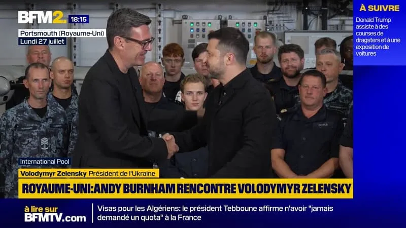 « NOTRE RELATION AVEC LE ROYAUME-UNI EST PLUS FORTE QUE JAMAIS », AFFIRME VOLODYMYR ZELENSKY