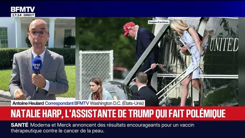 MARSCHALL TRUCHOT : NATALIE HARP, L’ASSISTANTE DE TRUMP QUI FAIT POLÉMIQUE – 19/08