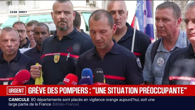 « LES SAPEURS-POMPIERS NE PEUVENT PAS COMPENSER INDÉFINIMENT LES INSUFFISANCES D’UN SYSTÈME ARRIVÉ À SATURATION », DÉCLARE LE PORTE-PAROLE DE L’INTERSYNDICALE
