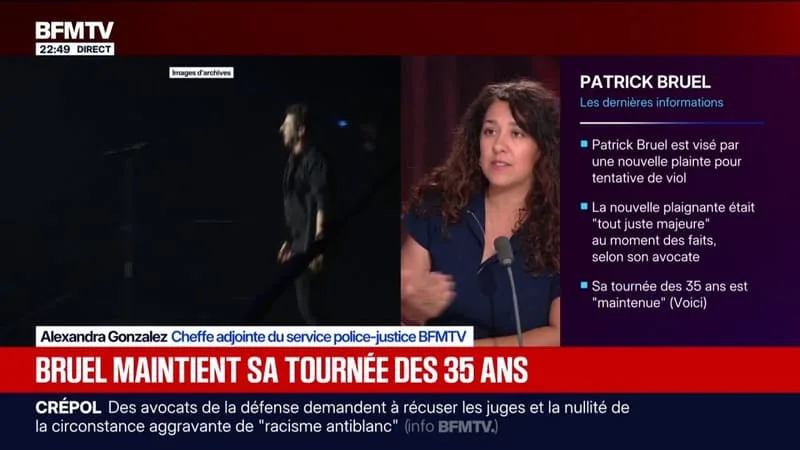 AFFAIRE PATRICK BRUEL: CE QUE L’ON SAIT DU MAINTIEN DE SA TOURNÉE DES 35 ANS