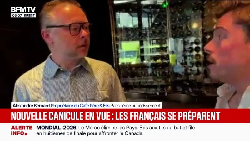 « C’EST UN CAFÉ PRATIQUEMENT IMBUVABLE »: CE PROPRIÉTAIRE D’UN CAFÉ PARISIEN RACONTE L’IMPACT DE LA CANICULE SUR SON TRAVAIL