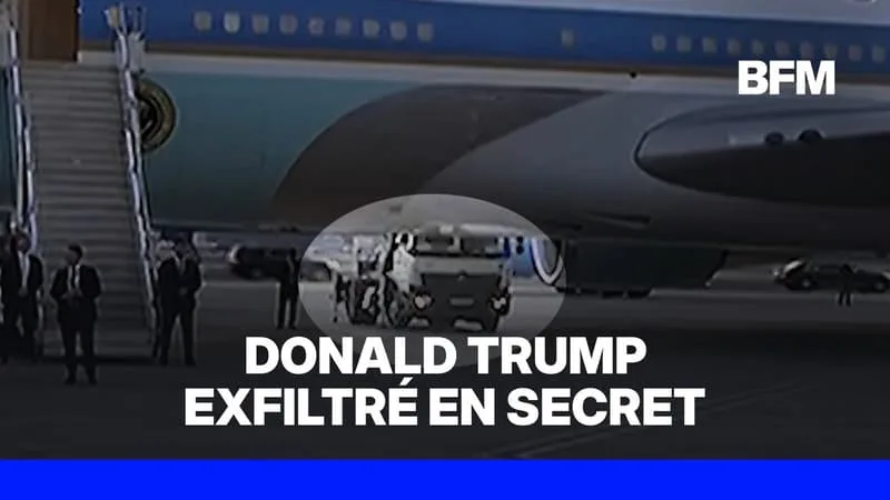DONALD TRUMP A SECRÈTEMENT CHANGÉ D’AVION APRÈS LE SOMMET DE L’OTAN EN RAISON DE MENACES IRANIENNES