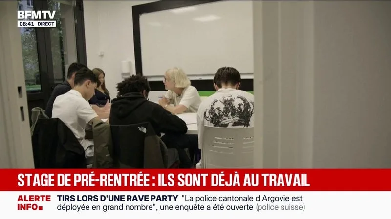 « C’ÉTAIT UNE BONNE CHOSE QUE JE LE FASSE, ÇA SERA PLUS SIMPLE POUR MOI ET JE SERAI PLUS CONFIANT »: LES STAGES DE PRÉ-RENTRÉE FONT CARTON PLEIN