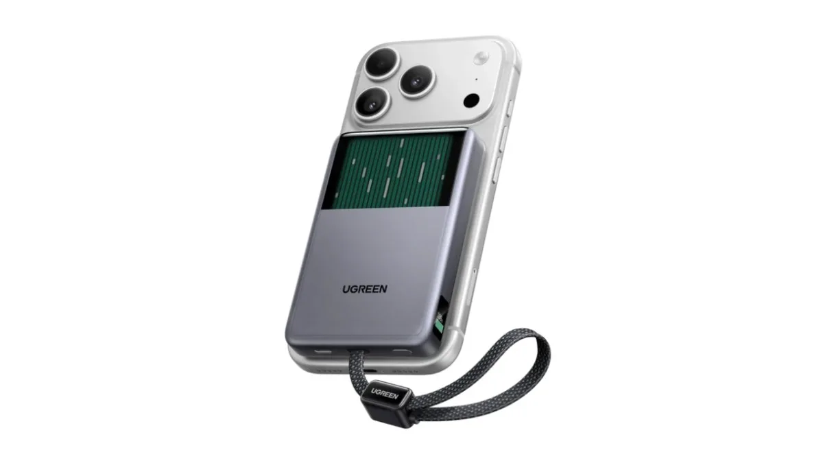 UGREEN MAGFLOW PRO : LA BATTERIE EXTERNE AVEC REFROIDISSEMENT LIQUIDE QUE VOUS POUVEZ VOIR À L’ŒUVRE