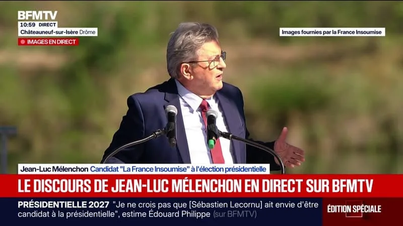PRÉSIDENTIELLE 2027: « LA VICTOIRE EST POSSIBLE », LANCE JEAN-LUC MÉLENCHON, CANDIDAT LFI