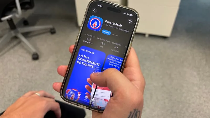 « DES BÉNÉVOLES SE RELAYANT JOUR ET NUIT »: POMPIER VOLONTAIRE, LE CRÉATEUR DE L’APPLICATION « FEU DE FORÊTS » ANNONCE AVOIR DÉPASSÉ LES 700.000 UTILISATEURS