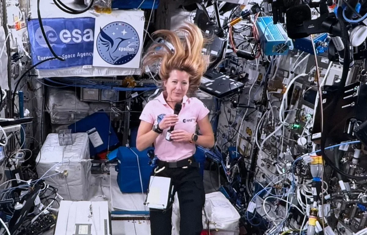 ISS : D’EN HAUT, L’ASTRONAUTE SOPHIE ADENOT VOIT « LA MARQUE DE L’ÊTRE HUMAIN SUR LA NATURE »