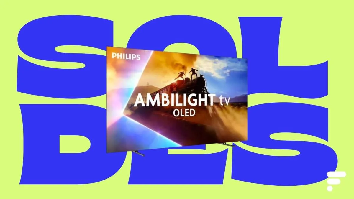 MOINS DE 700 € POUR CE TV OLED PHILIPS DE 55 POUCES ET 144 HZ AVEC AMBILIGHT, C’EST LE SUPER DEAL DES SOLDES D’ÉTÉ