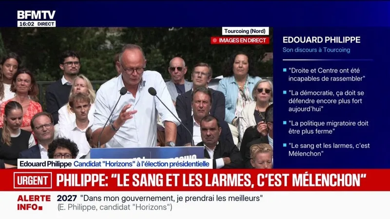 « SANS MAJORITÉ ABSOLUE À L’ASSEMBLÉE NATIONALE, RIEN DE GRAND N’EST POSSIBLE », ESTIME ÉDOUARD PHILIPPE, CANDIDAT « HORIZONS » À L’ÉLECTION PRÉSIDENTIELLE