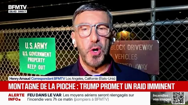 GUERRE AU MOYEN-ORIENT: DONALD TRUMP MENACE D’ATTAQUER « TRÈS BIENTÔT » UN COMPLEXE NUCLÉAIRE SOUTERRAIN SECRET DANS LE CENTRE DE L’IRAN