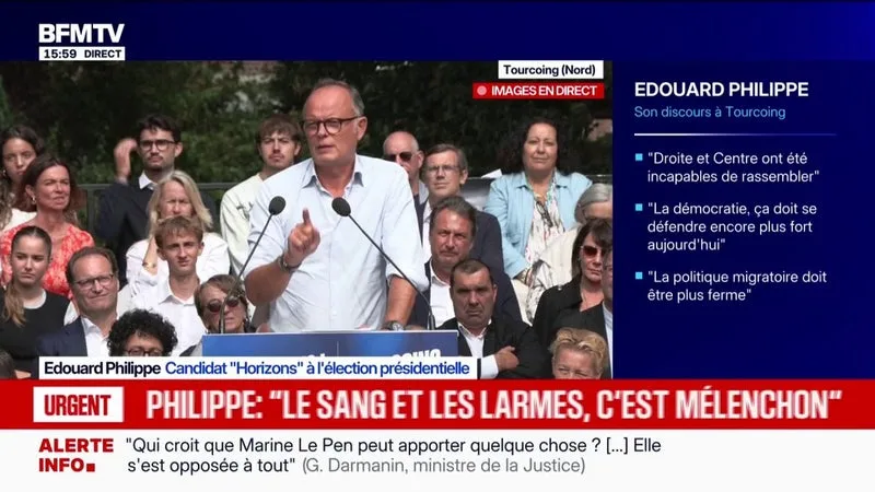 RETRAITES: MARINE LE PEN A « INVENTÉ LA RÉFORME QUI AGGRAVE LE DÉFICIT », ESTIME ÉDOUARD PHILIPPE, CANDIDAT HORIZONS À L’ÉLECTION PRÉSIDENTIELLE