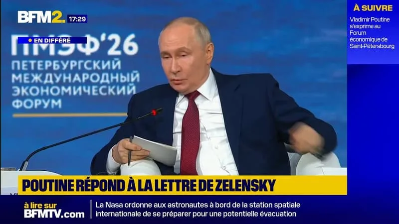 « POUR L’INSTANT, JE N’EN VOIS PAS L’INTÉRÊT »: VLADIMIR POUTINE RÉPOND À LA PROPOSITION DE VOLODYMYR ZELENSKY D’UNE RENCONTRE
