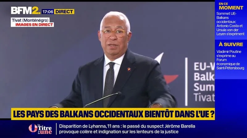 « C’EST UNE TRÈS BONNE NOUVELLE »: ANTÓNIO COSTA RÉAGIT À L’OUVERTURE CONCRÈTE DES NÉGOCIATIONS D’ADHÉSION DE L’UKRAINE À L’UE